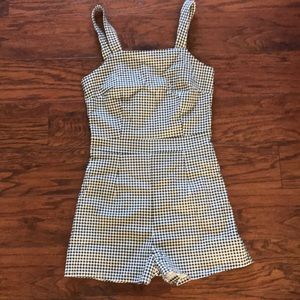 Gingham romper